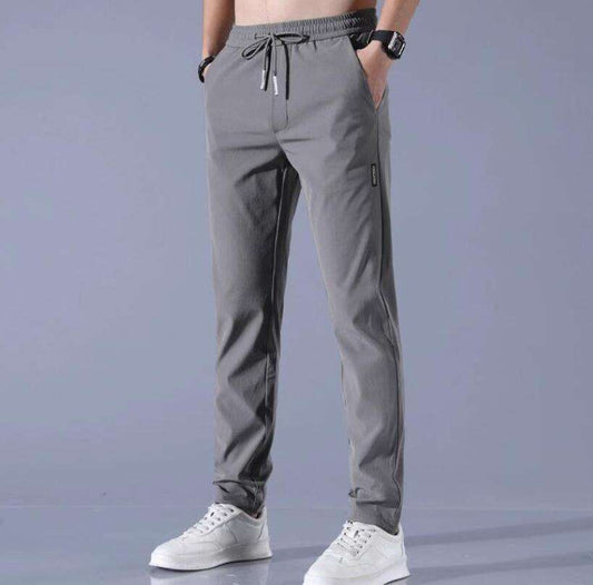 Men Solid Black, Grey Track Pants ( Pack of 2 ) - Shikha Garments